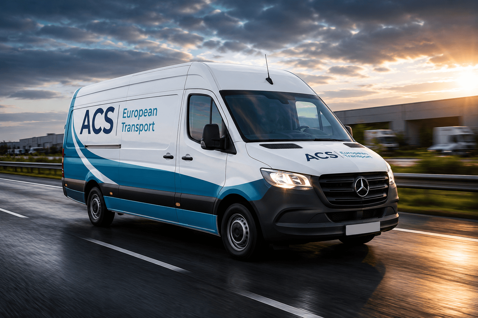 Dedicated European van for UK and mainland Europe transport