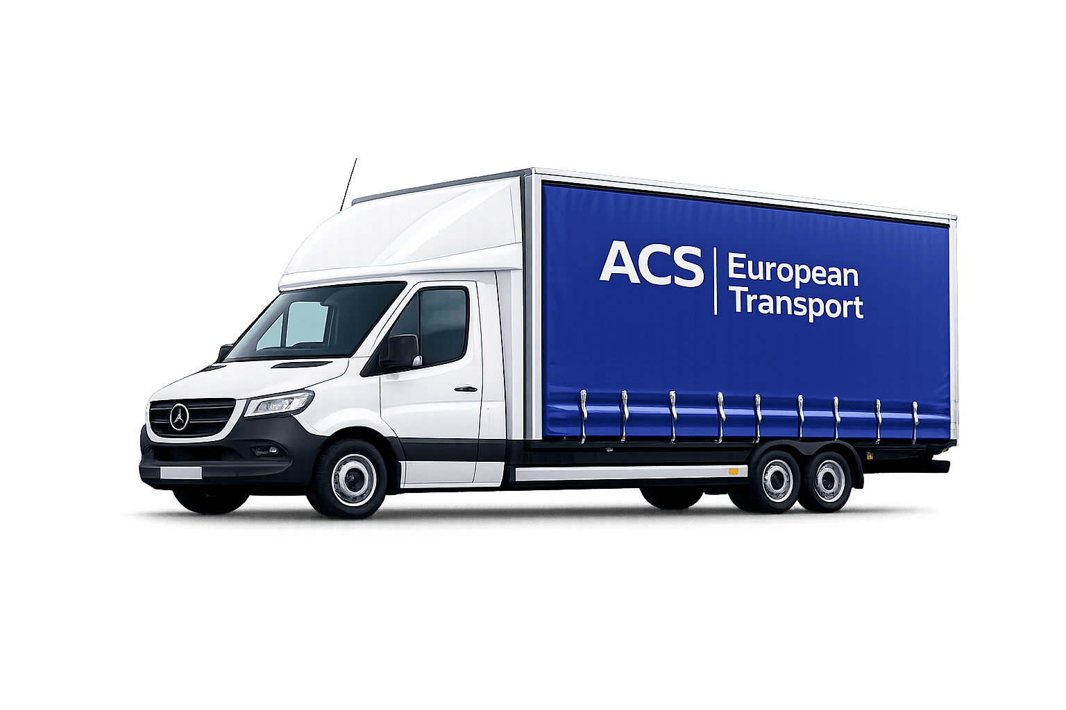 3.5 tonne curtain van for dedicated European deliveries