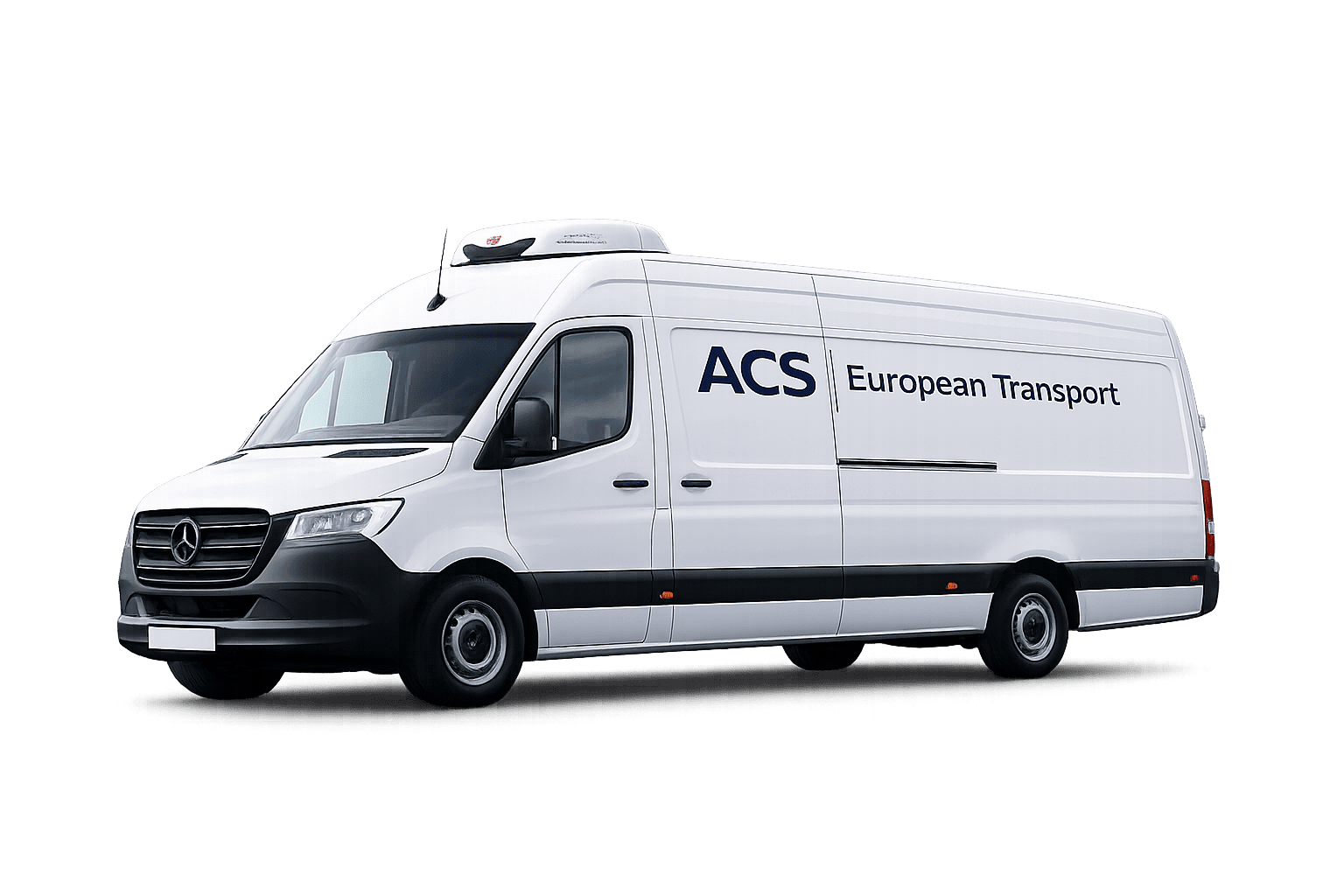 Refrigerated sprinter panel van for temperature controlled European transport